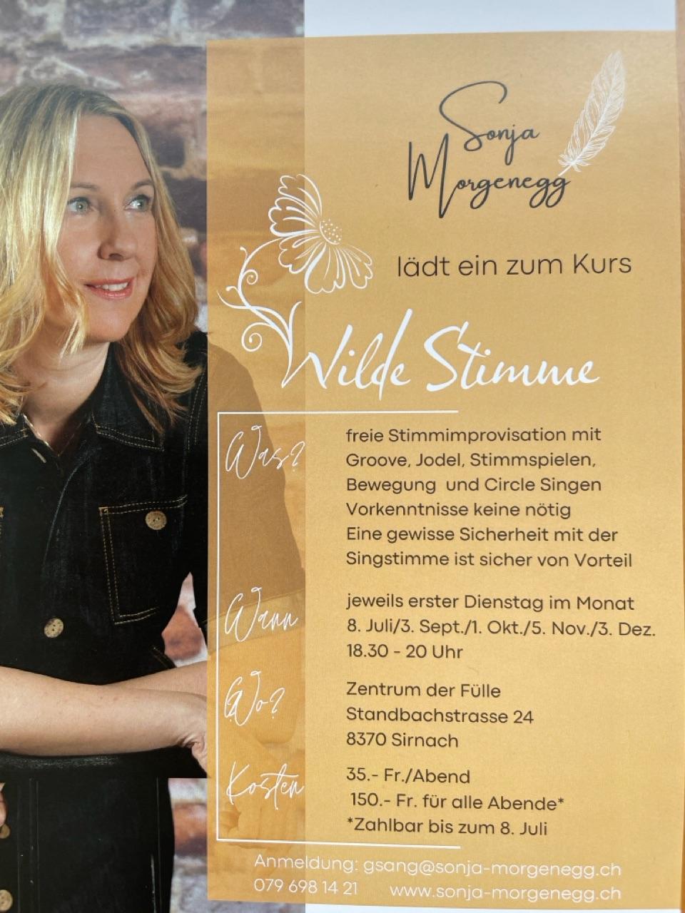 Cover of Event: Wilde Stimme 
