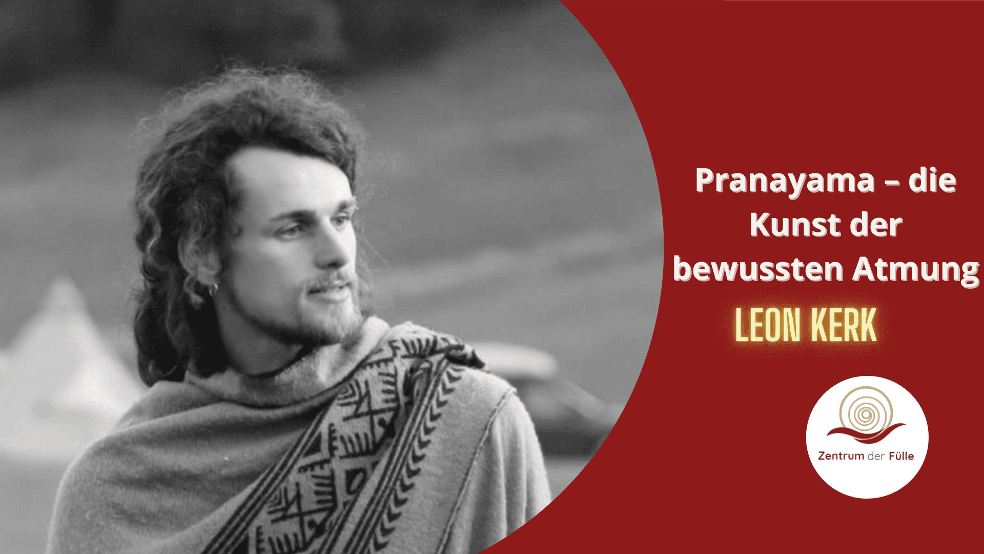 Who: Leon Kerk<br><br>Pranayama, die Kunst und Wissenschaft der bewussten Atemlenkung, ist eine zentrale Praxis in der Yoga-Tradition. Abgeleitet aus den Sanskrit-Worten „Prana“ (Lebensenergie) und „Ayama“ (Kontrolle oder Ausdehnung), zielt Pranayama darauf ab, durch gezielte Atemtechniken den Energiefluss im Körper zu regulieren und zu harmonisieren.   <br>   <br>In diesem Workshop lernst du, wie du durch bewusste Atemführung dein parasympathisches Nervensystem aktivieren kannst, um tiefe Entspannung, besseren Schlaf und ein gesteigertes Wohlbefinden zu erreichen. Die Methoden des Pranayamas helfen dabei, innere Ruhe und Stabilität zu finden und sind besonders wirksam bei der Lösung emotionaler Blockaden, Konzentrationsschwierigkeiten sowie bei der Unterstützung von Heilungsprozessen.   <br>   <br>Durch die Praxis wirst du in einen Zustand der sogenannten Herzkohärenz geführt, der es ermöglicht, nicht nur körperliche, sondern auch mentale und emotionale Prozesse auf einer tiefen Ebene positiv zu beeinflussen. Teilweise auch unter Unterstützung von Musik und heilendem Live-Gesang (Sihem Echihaoui), werden wir verschiedene Atemtechniken praktizieren, die zu einem harmonischen, energetisierenden und befreienden Zustand führen – und das nicht nur auf körperlicher, sondern auch auf geistiger und emotionaler Ebene.   <br>   <br>Die Klasse ist sowohl für Anfänger als auch Erfahrene Yogis und Breathworker bestens geeignet. Ich freue mich auf euch – vorbeikommen lohnt sich!<br><br>Ausgleich 30.00 CHF<br><br>Email für Anmeldung: info@zentrumderfuelle.ch<br><br>