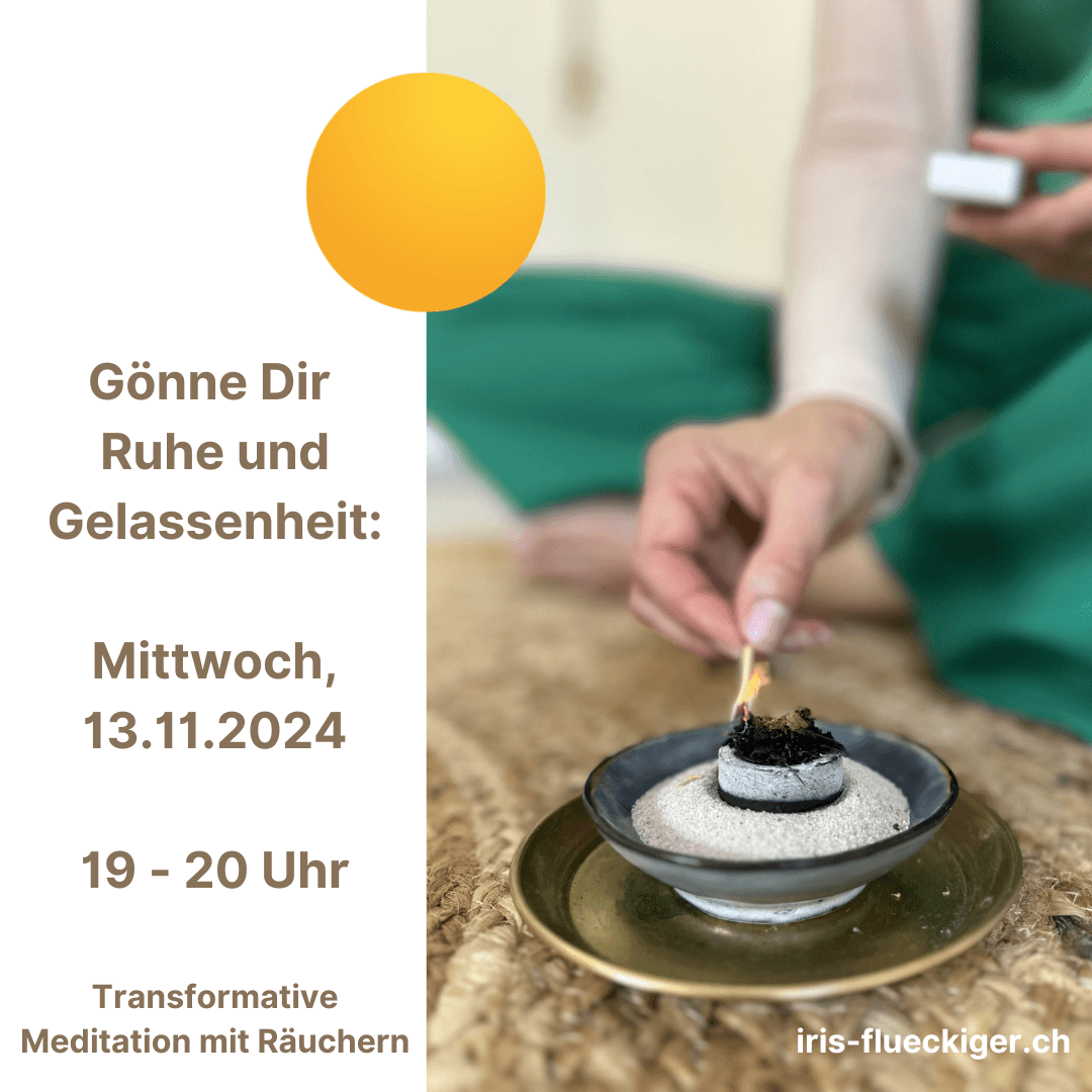 Cover of Event: Transformative Meditation mit Räuchern